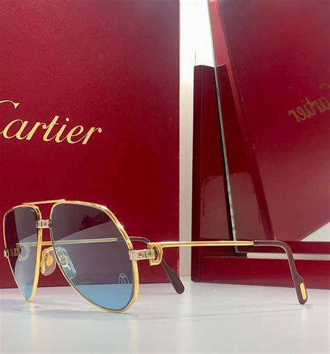 occhiali cartier lunettes oro|Eyewear .